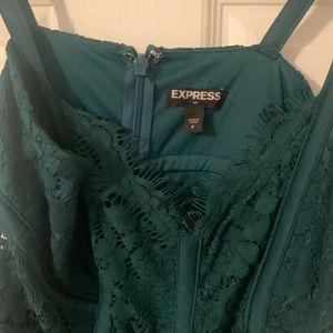 Express Lace Mini Dress